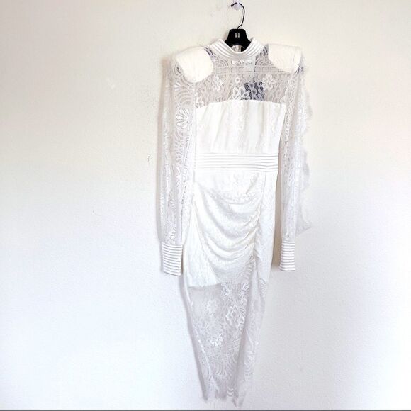 Zhivago Praiano Midi Dress in White - Picture 10 of 14